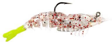 Z Man EZ ShrimpZ 3 1 2 inch Rigged w Mustad Weighted Hook 2 pack