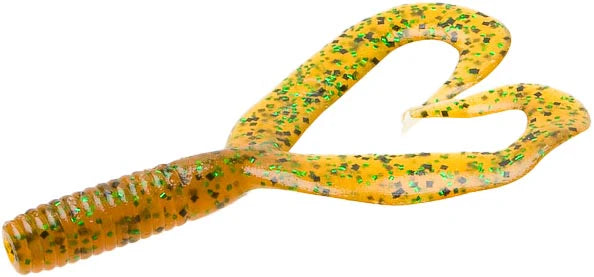 Zoom Creepy Crawler Twin Tail Grub Jig Trailer 3 Inch