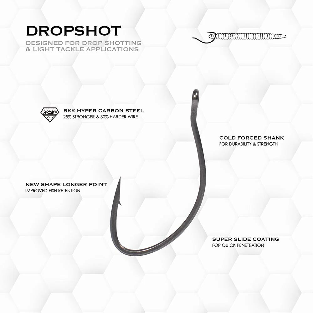 BKK Armor Point Dropshot Hooks