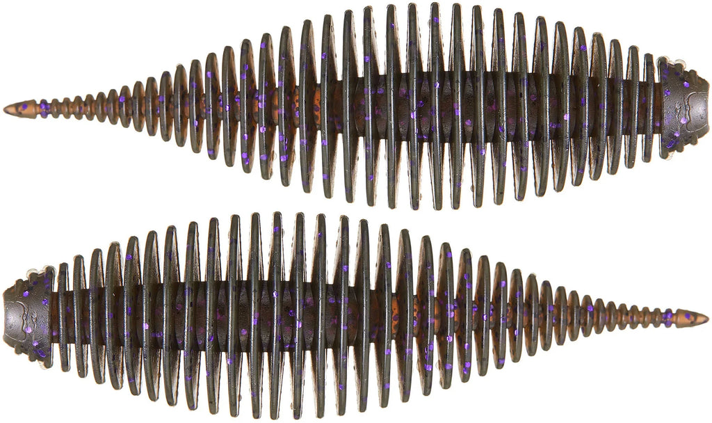 Geecrack Floating Elastomer Bellows Shad Soft Plastic Creature Bait 38 Inch