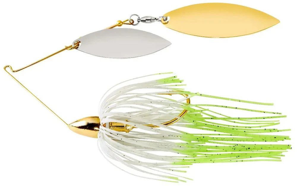 War Eagle Double Willow Gold Frame Spinnerbait 3 8 oz