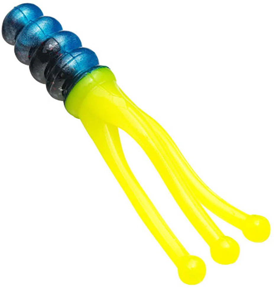 Mr Crappie Joker Triple Tail Soft Plastic Grub 15 pack