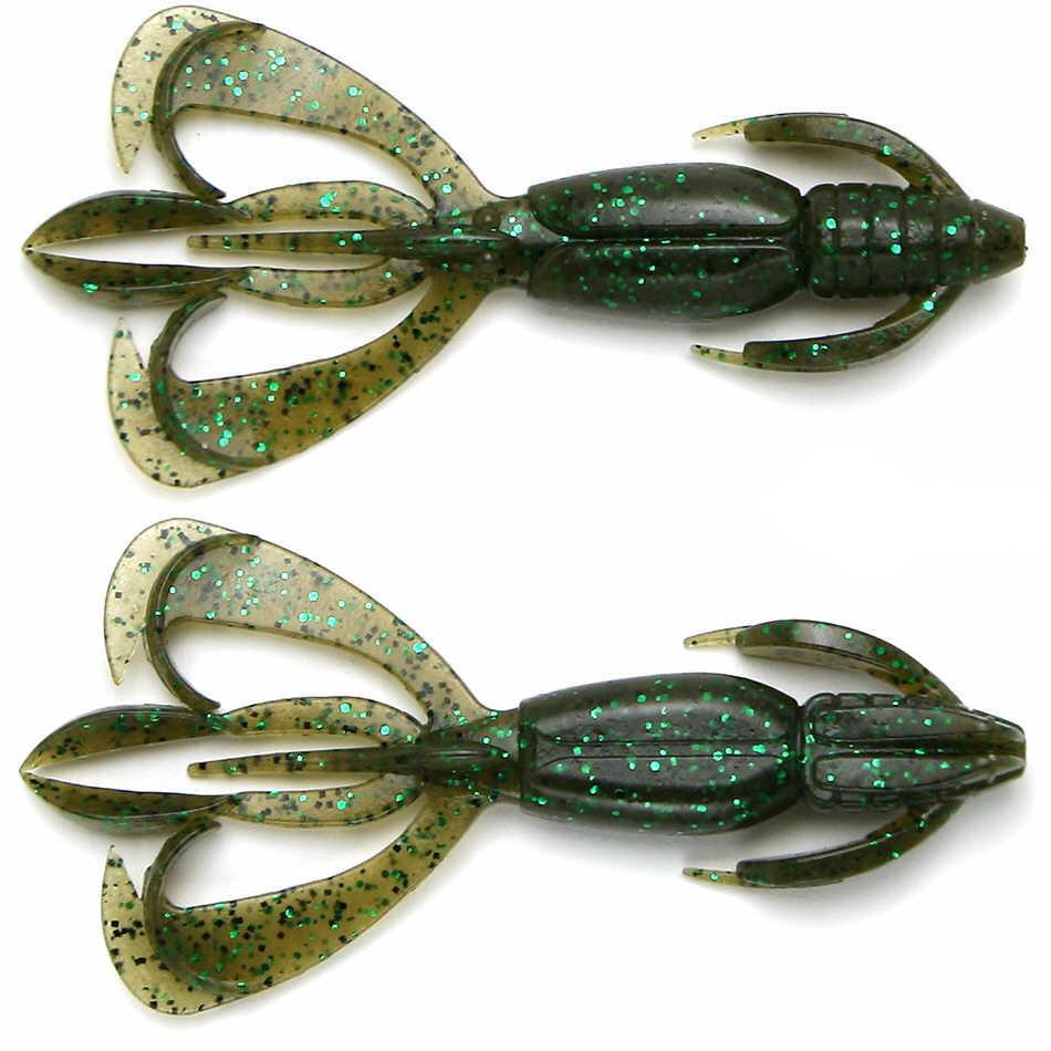 Keitech Crazy Flapper 44 inch Soft Plastic Creature Bait 6 pack