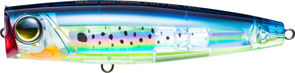 Yo Zuri 3D Inshore Popper 4 3 4 inch Topwater Popper