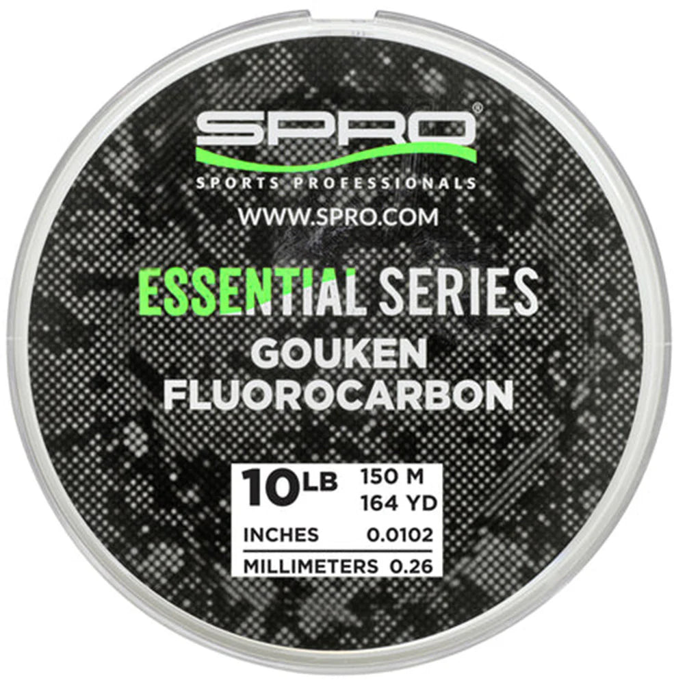 SPRO Gouken Fluorocarbon Mainline Filler Spool 164 Yards