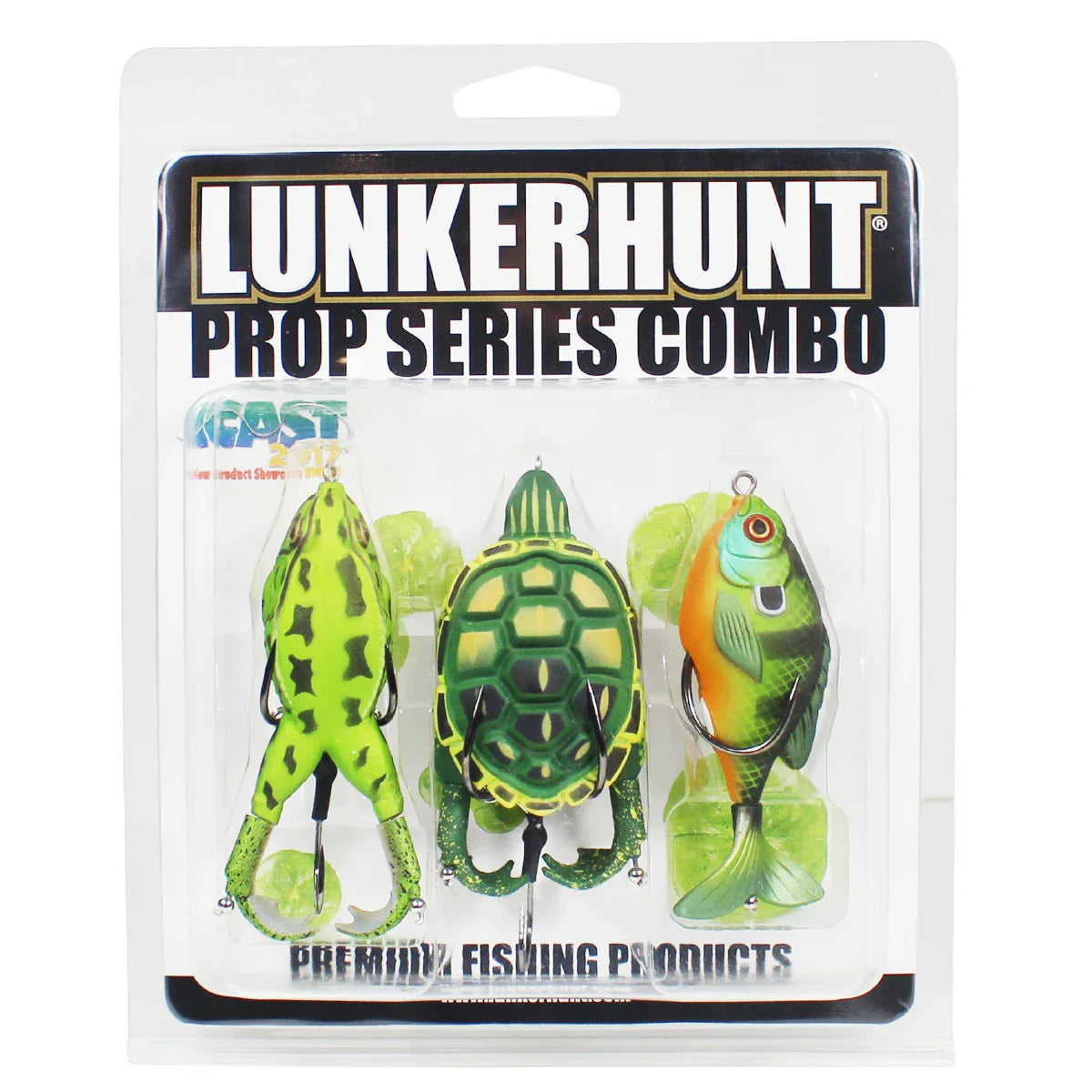 Lunkerhunt 3 Piece Prop Turtle Combo