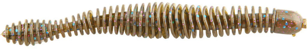 Big Bite Baits Coontail Worm 4 3 4 inch Ribbed Worm