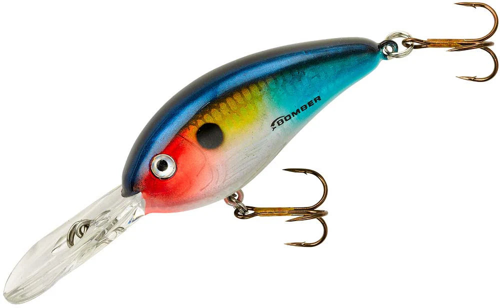 Bomber Fat Free Shad Fingerling 2 3 8 inch Medium Diving Crankbait
