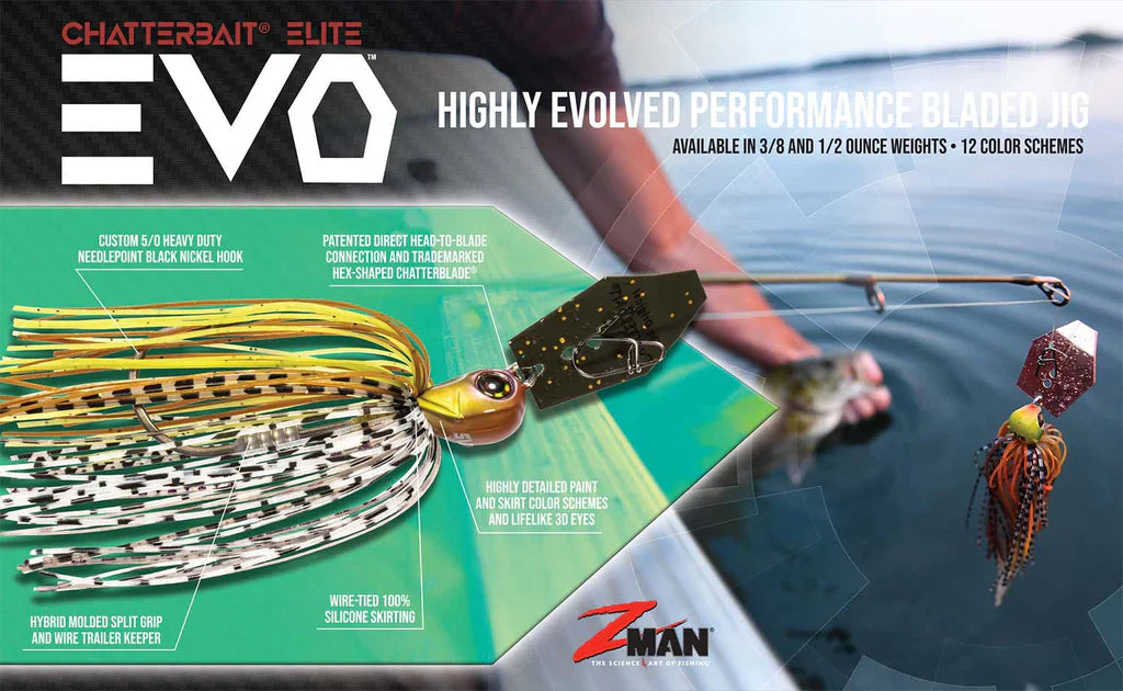 Z Man Chatterbait Elite Evo