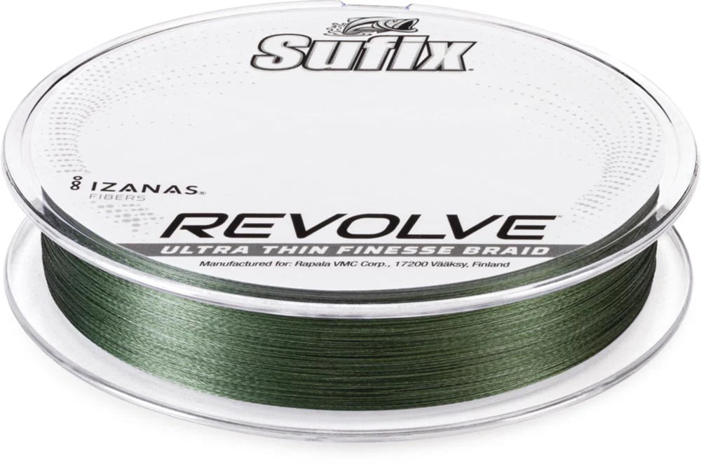 Sufix Revolve Low Vis Green Braid 200 Yards