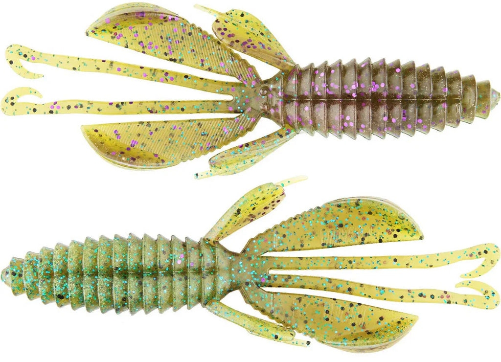 Reaction Innovations Kinky Beaver 5 inch Soft Plastic Creature Bait 7 pack