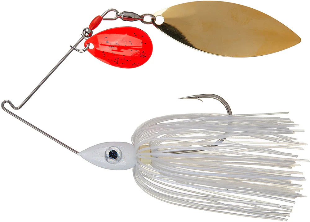 Nichols Lures Pulsator Kicker Series Tandem Colorado Willow Spinnerbait 3 8 oz