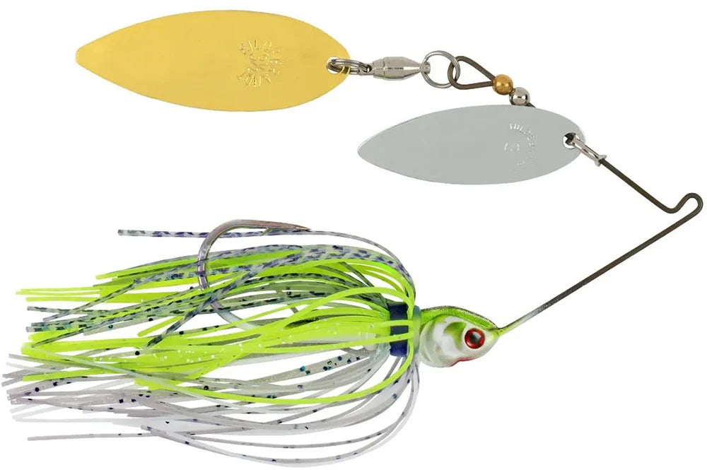 Booyah Covert Finesse Series Double Willow Spinnerbait 3 8 oz