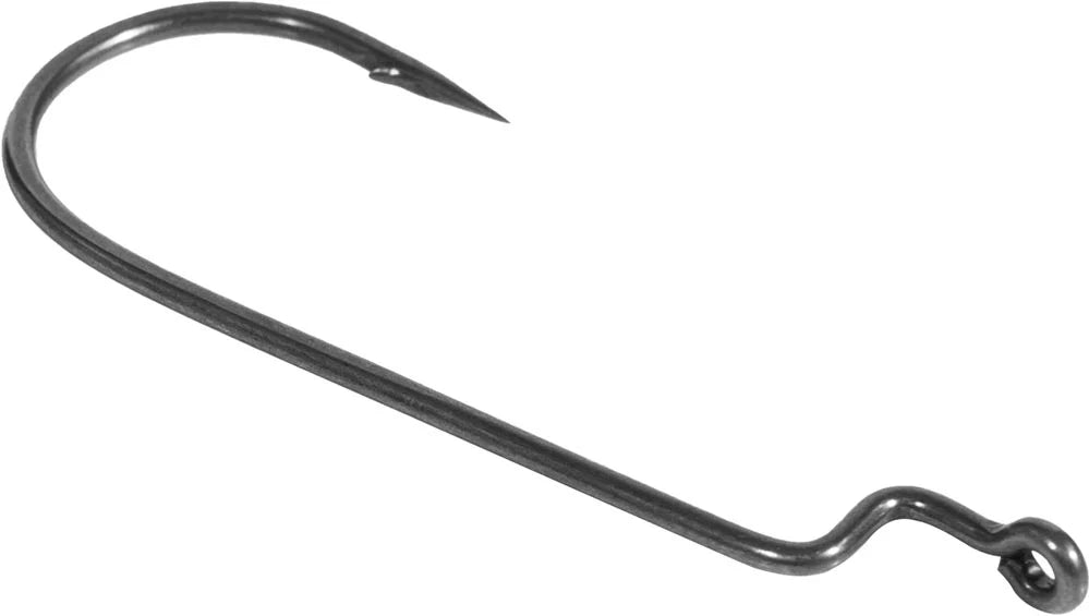 BKK Armor Point Offset Round Bend Worm Hooks