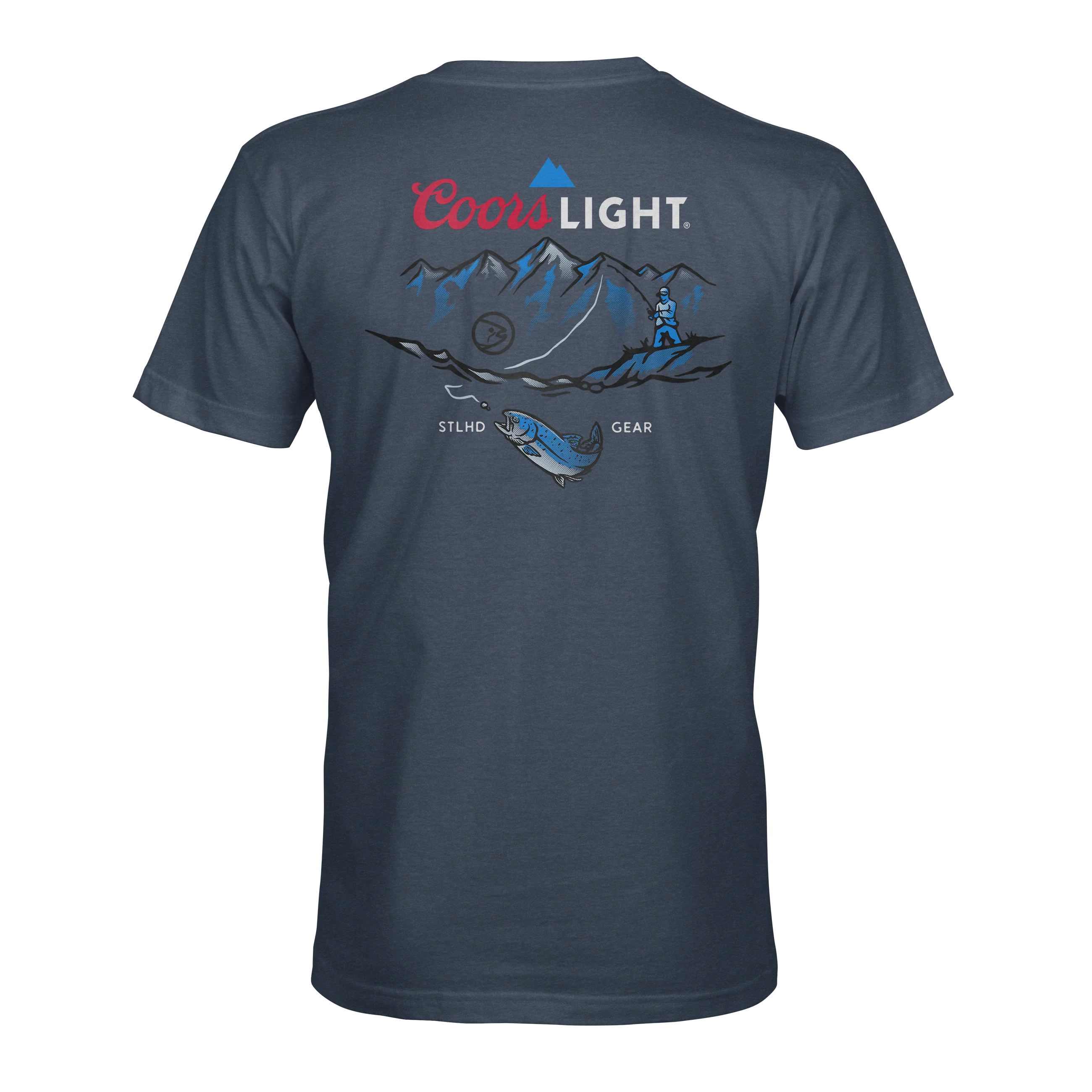 STLHD Mens X Coors Light Streamside Tee