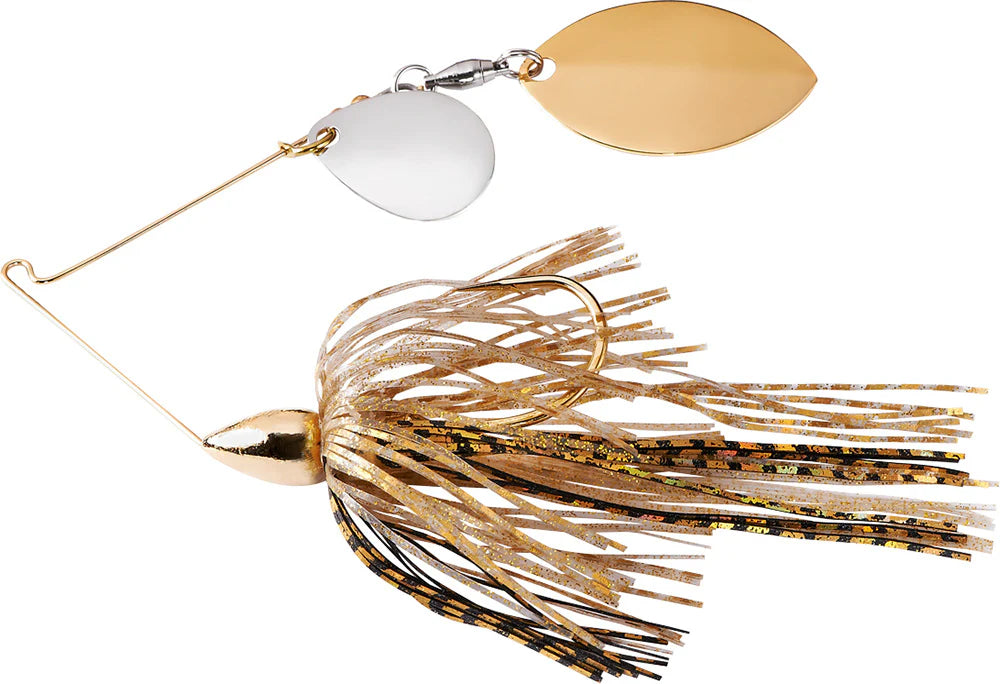 War Eagle Tandem Indiana Colorado Finesse Gold Frame Spinnerbait 5 16 oz