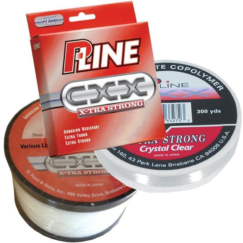 P Line CXX Crystal Clear X Tra Strong Fishing Line