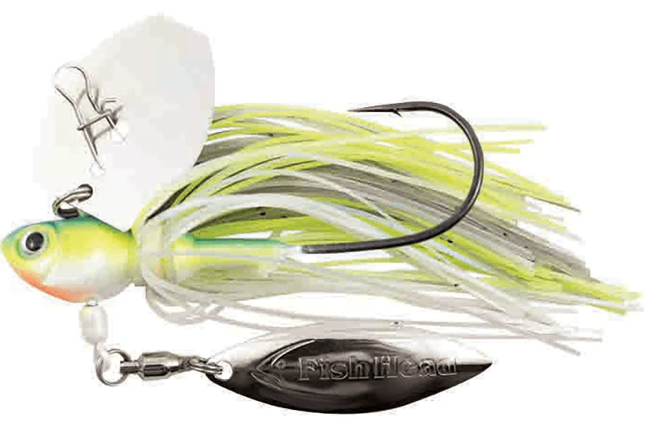 Fish Head Primal Vibe Underspin Jig Vibrating Swim Jig Hybrid