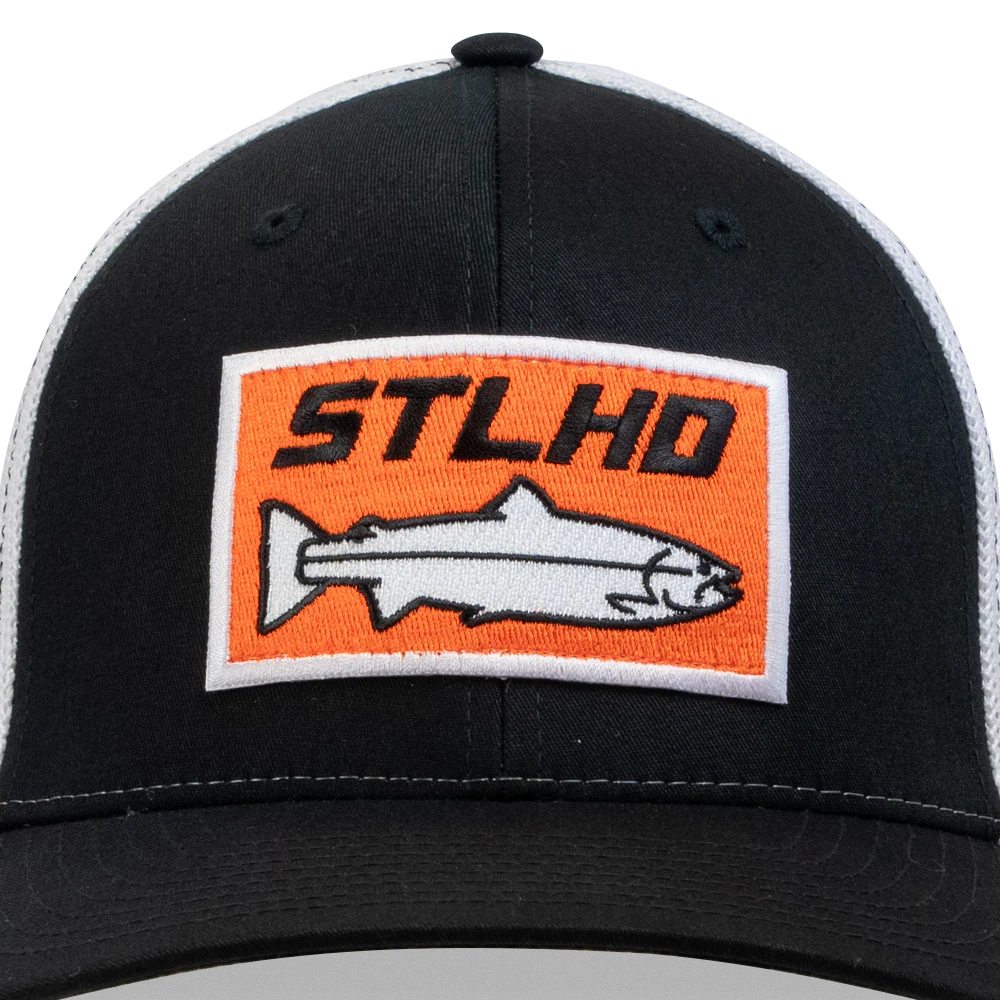 STLHD Standard Black White Flex fit Hat