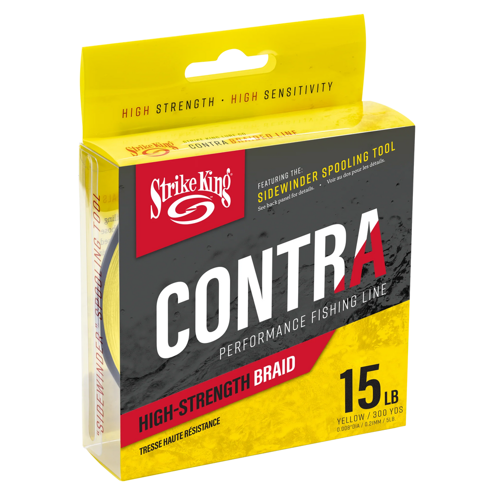 Strike King Contra Braid Hi Vis Yellow
