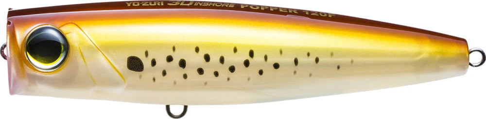Yo Zuri 3D Inshore Popper 3 1 2 inch Topwater Popper