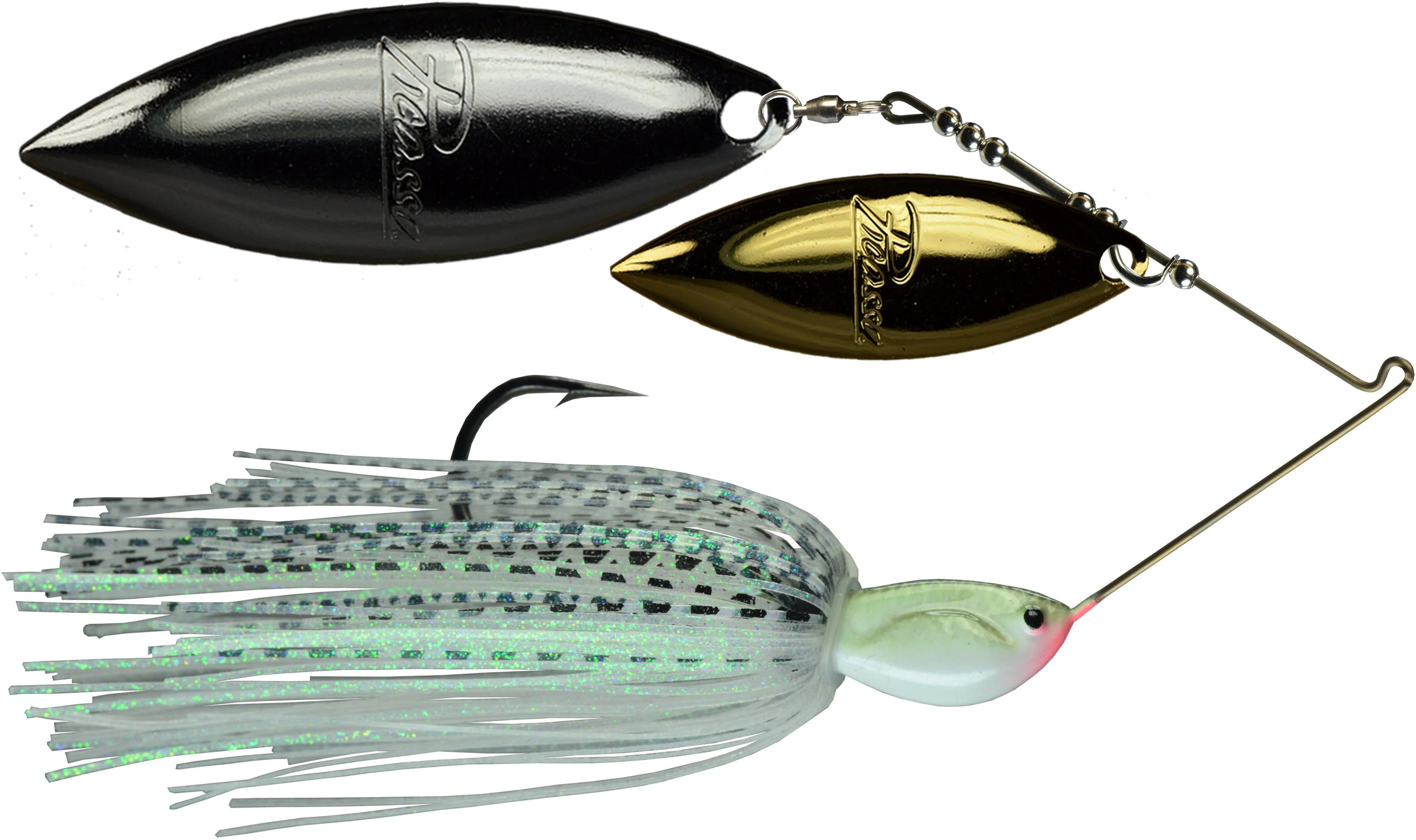 Picasso Spinnerbait Inviz R Wire Double Willow Blades