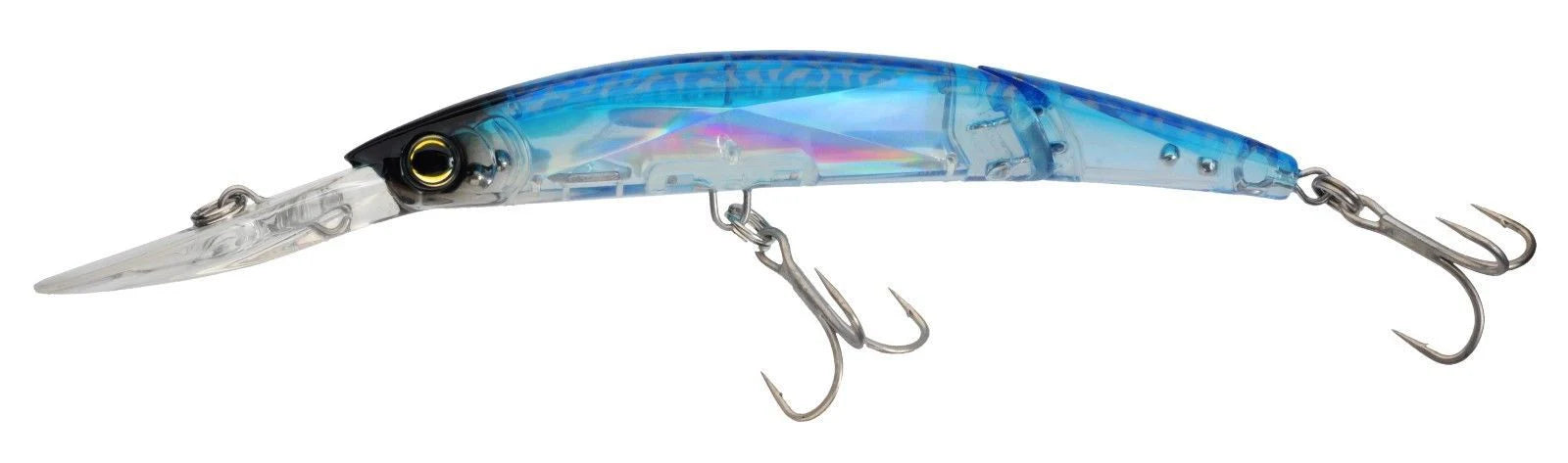 Yo Zuri Crystal 3D Minnow Floating Jointed Deep Diver 5 1 4 inch Trolling Lure