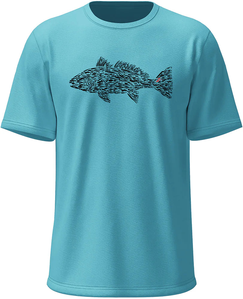 Z Man Redfish Baitz Teez Indigo