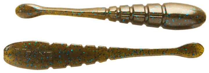 Xzone Pro Series Finesse Slammer 3 1 4 inch Drop Shot Bait 10 pack