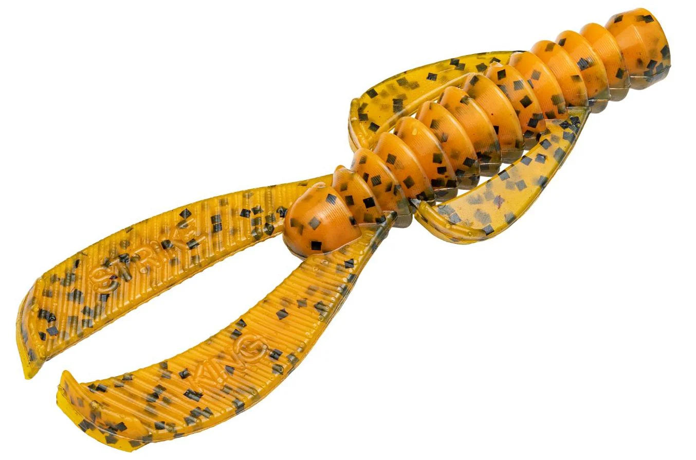 Strike King Rage Ned Bug 2 1 2 inch Soft Plastic Creature Bait 9 pack