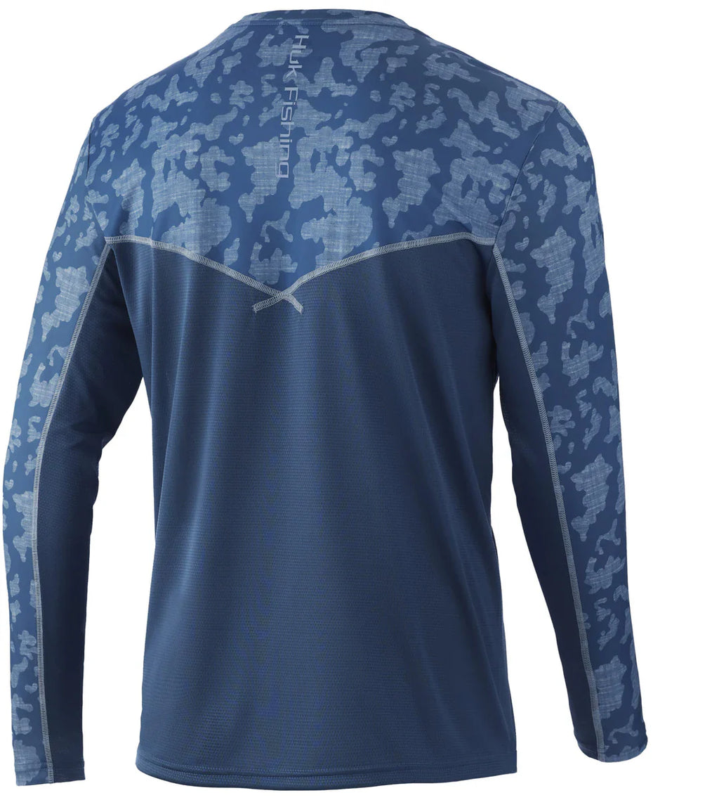 Huk Icon X Running Lakes Tech Long Sleeve Shirt