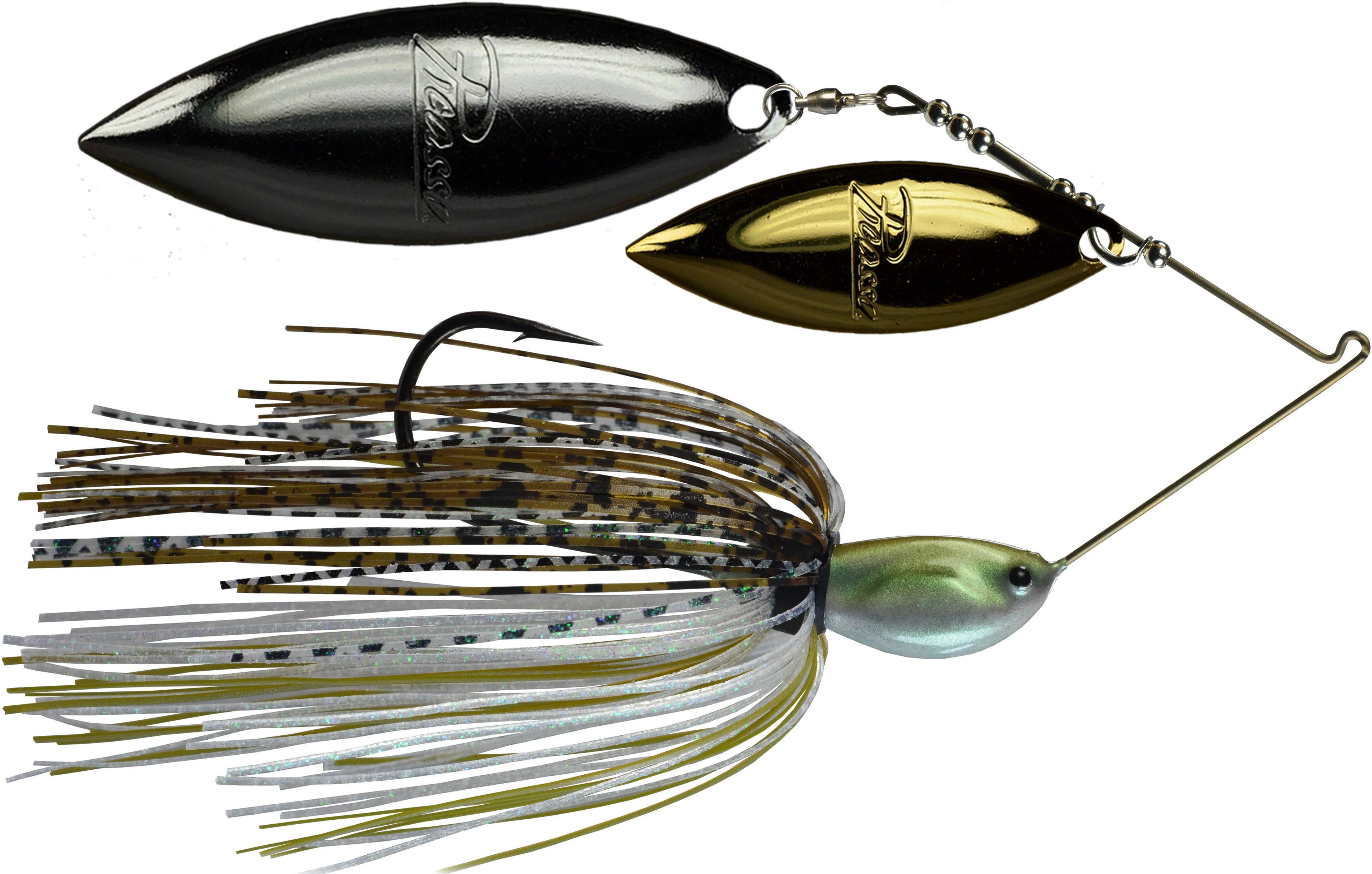 Picasso Spinnerbait Inviz R Wire Double Willow Blades