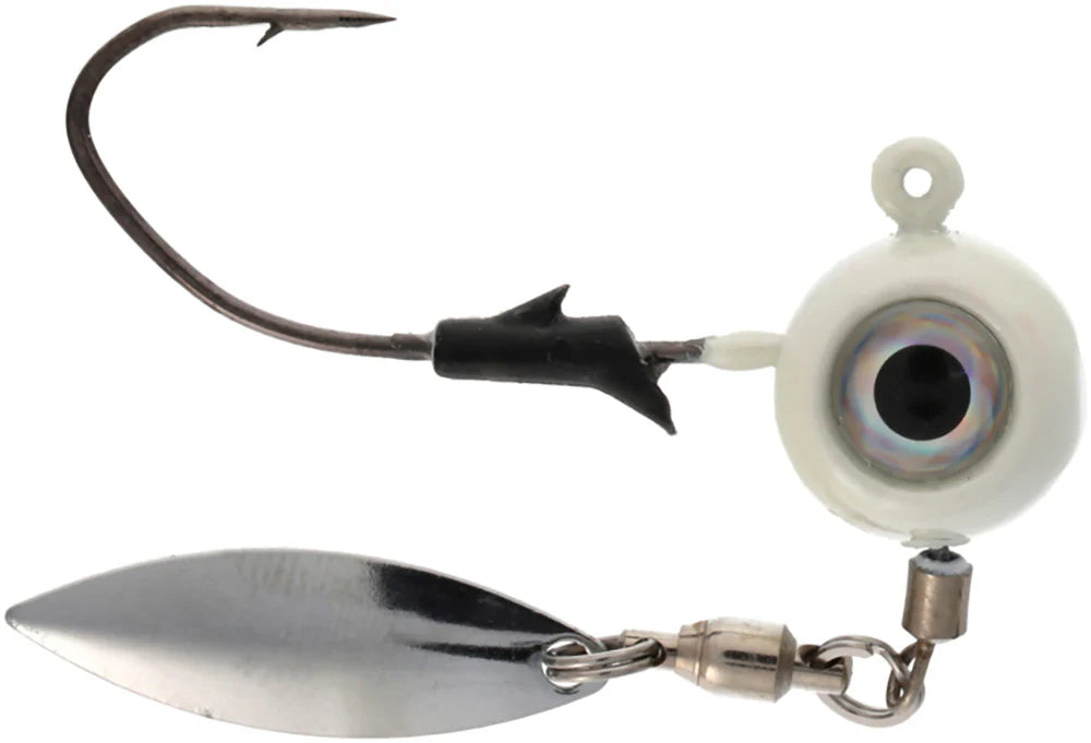 Eagle Claw Lazer Pro V Eagle Eye Underspin Ball Jighead 2 Pack