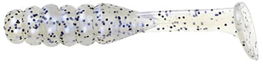 Mr Crappie Slabalicious Soft Plastic Paddle Tail Grub 15 pack
