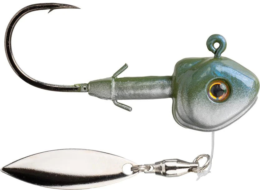 Strike King Tour Grade Flurospin Underspin Jighead 2 Pack