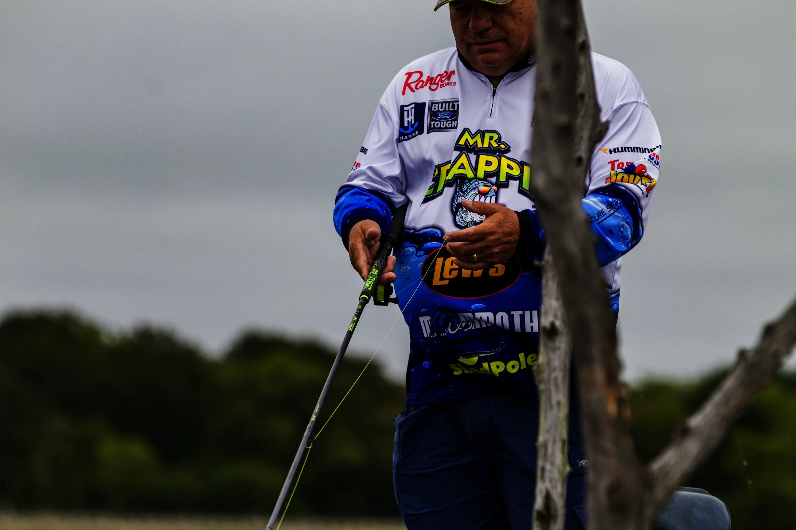 Mr Crappie x Lews Pro Target Wally Marshall Crappie Spinning Rod