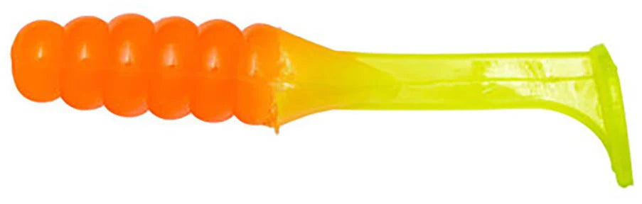 Mr Crappie Slabalicious Soft Plastic Paddle Tail Grub 15 pack