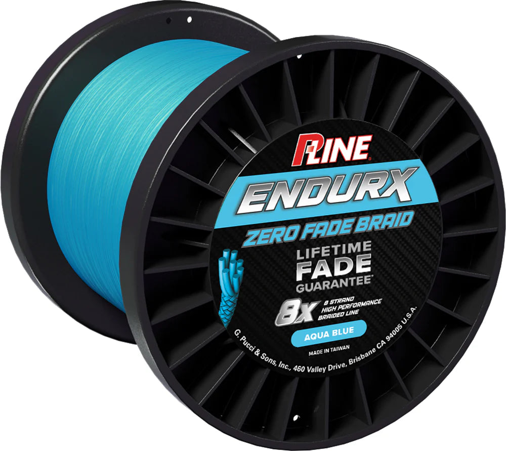 P Line EndurX Braid Bulk Spools Aqua Blue