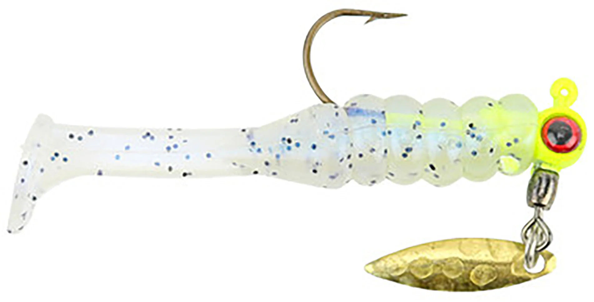 Mr Crappie Sausage Head Jig Pre Rigged w Slabalicious Soft Plastic