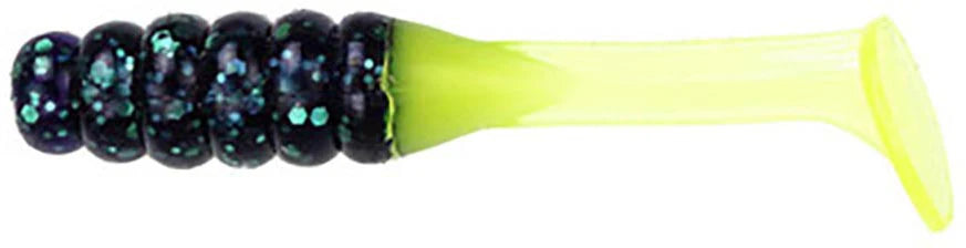 Mr Crappie Slabalicious Soft Plastic Paddle Tail Grub 15 pack