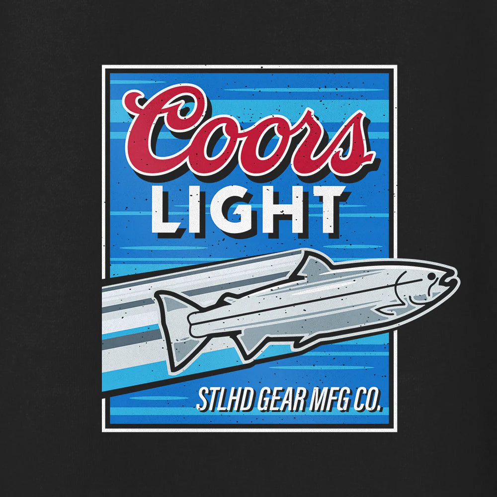 STLHD Mens X Coors Light Throwback Premium Hoodie