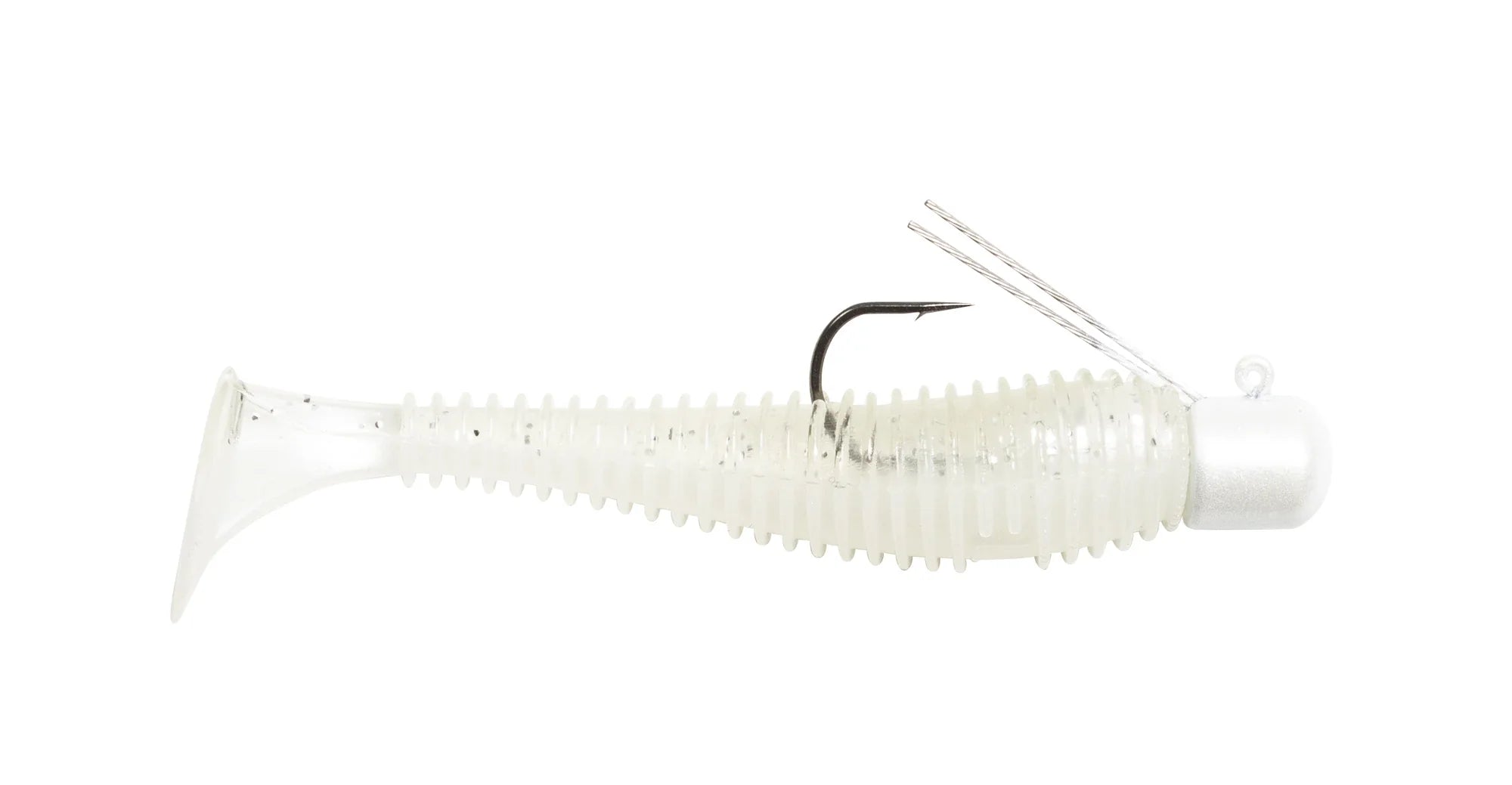 Lunkerhunt Pre Rigged Finesse Swimbait 3 inch Paddle Tail Swimbait