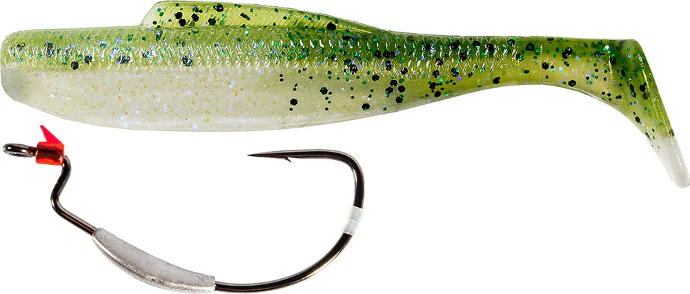 Z Man 4 Inch DieZel MinnowZ ZWG Weighted Swimbait Hook Combo