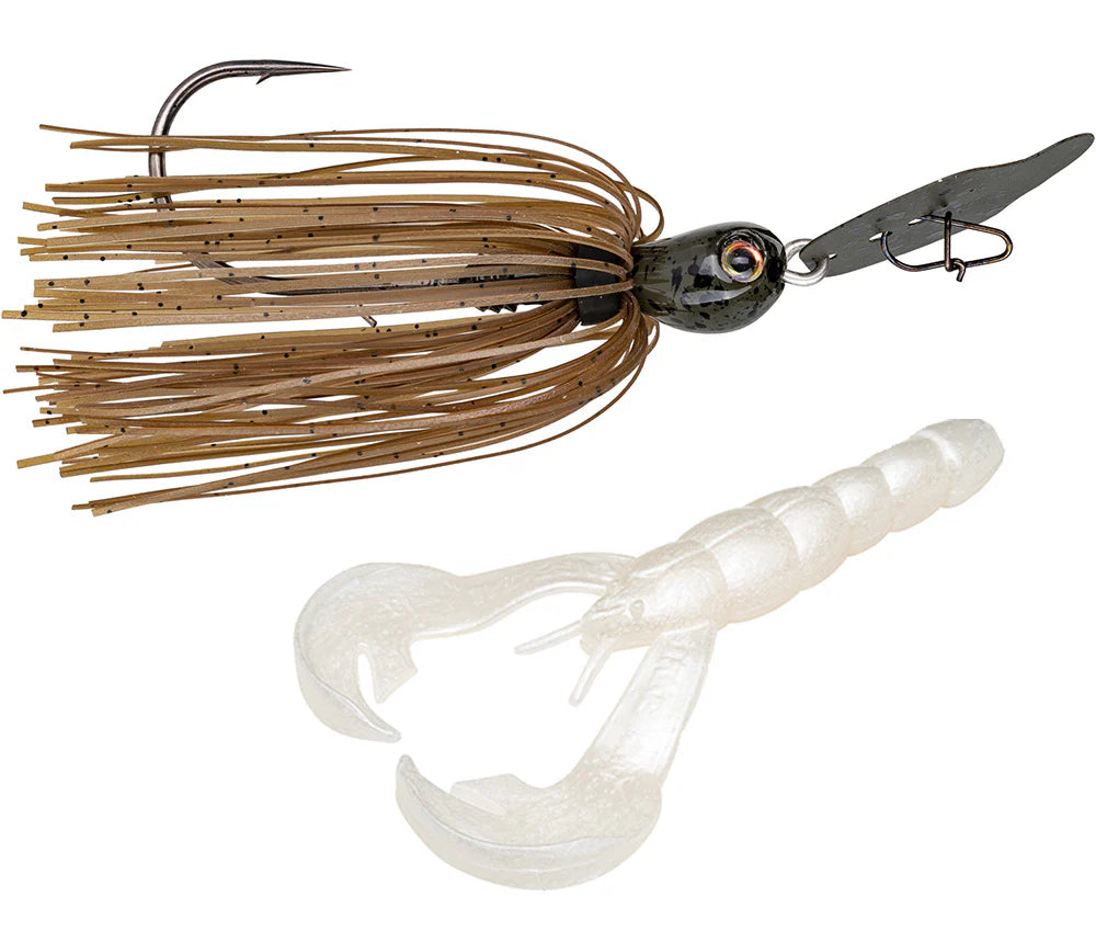Strike King Thunder Cricket Rage Craw Bladed Jig Combo