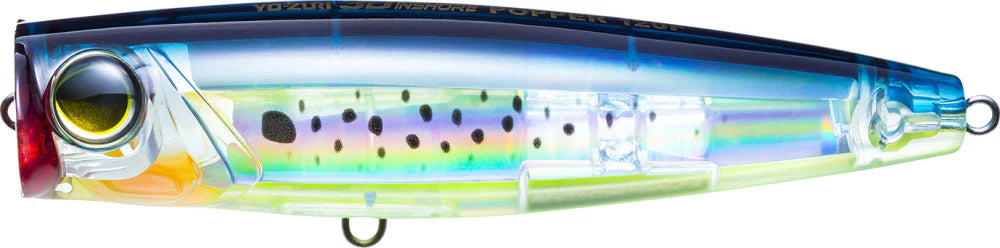 Yo Zuri 3D Inshore Popper 3 1 2 inch Topwater Popper