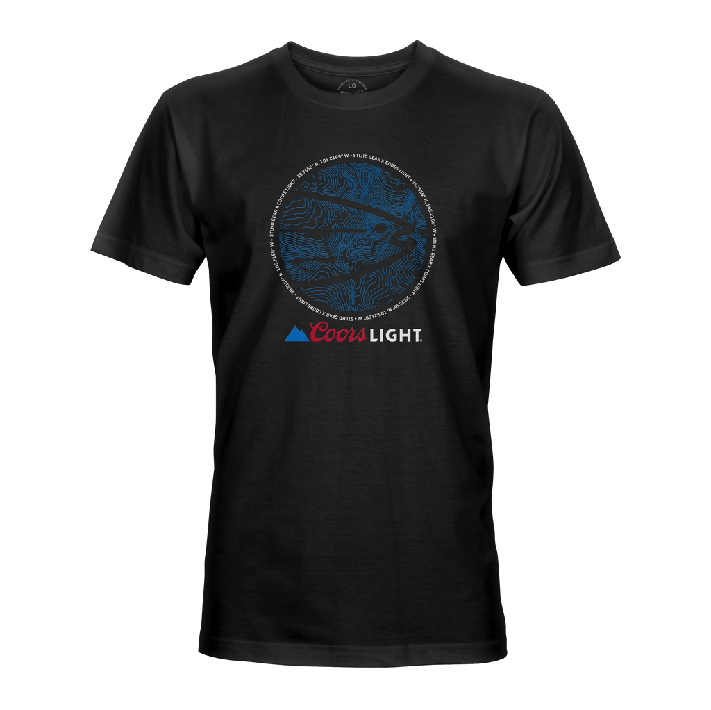 STLHD Mens X Coors Light Coordinates Tee