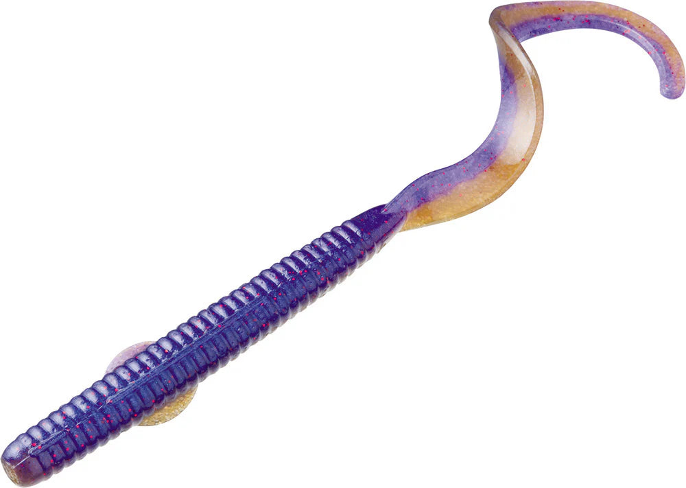 Evergreen Lucy Curly Tailed Finesse Worm 32 Inch