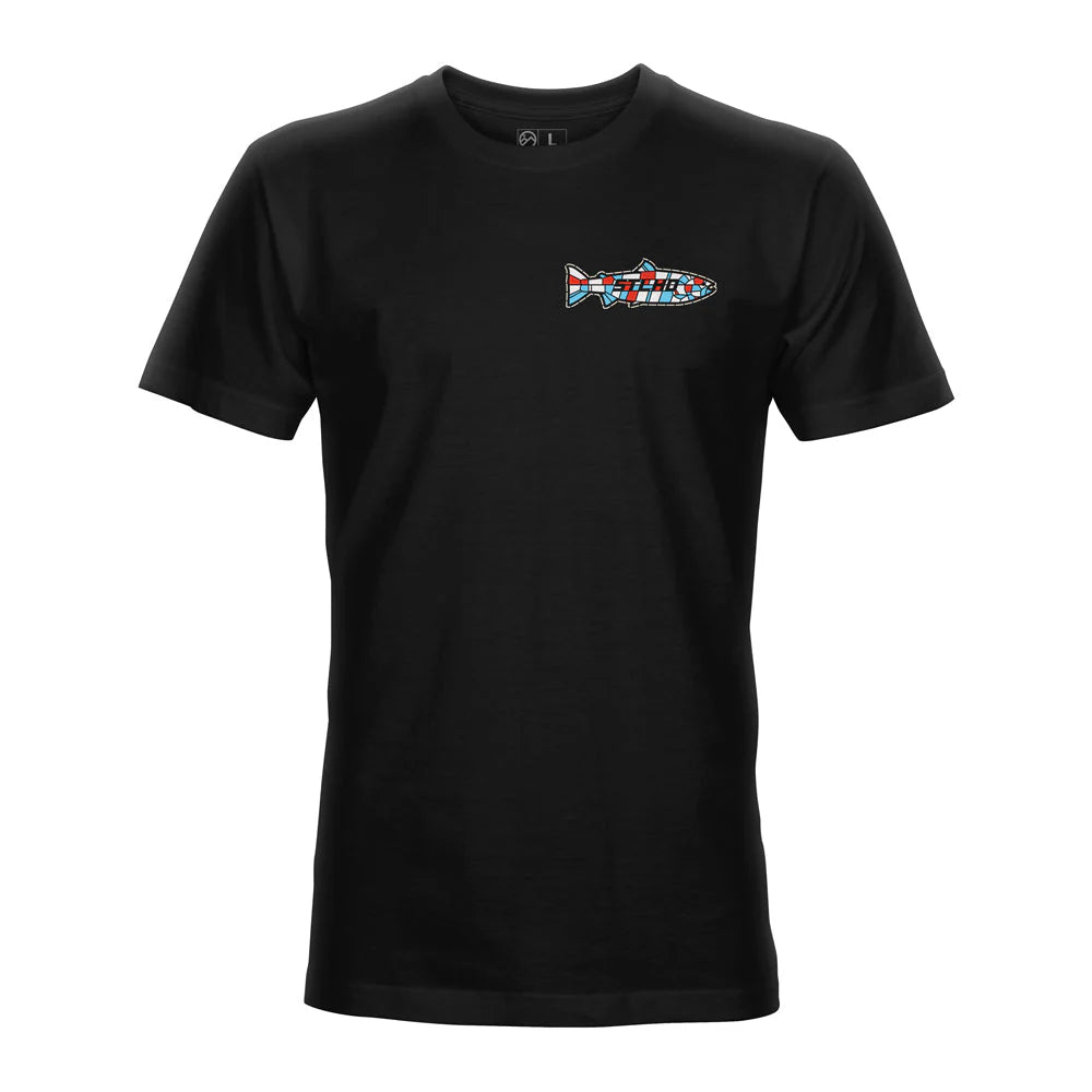 STLHD Mens Saint Sasquatch Black T Shirt