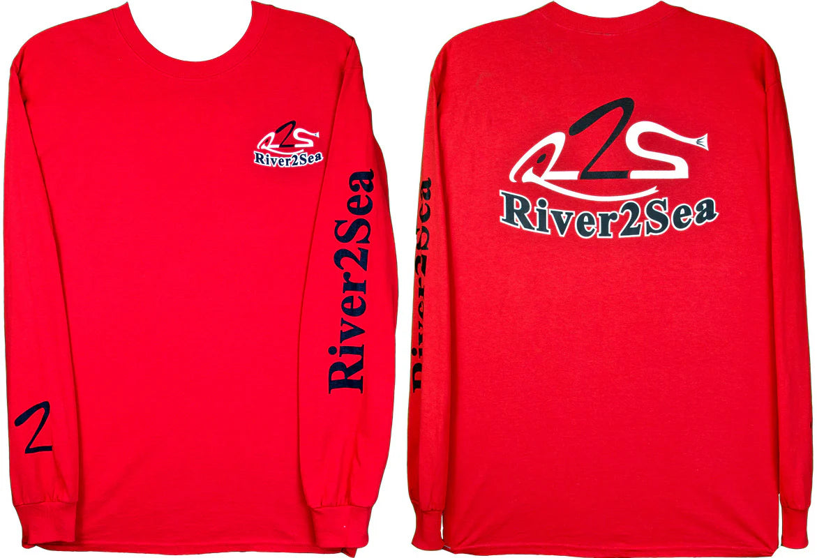 River2Sea Long Sleeve Logo T Shirt