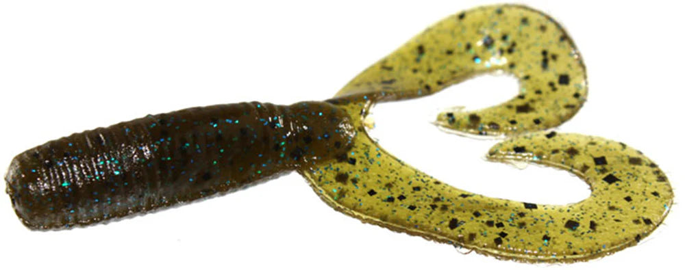 Zoom Fat Albert Twin Tail Grub Jig Trailer 35 Inch